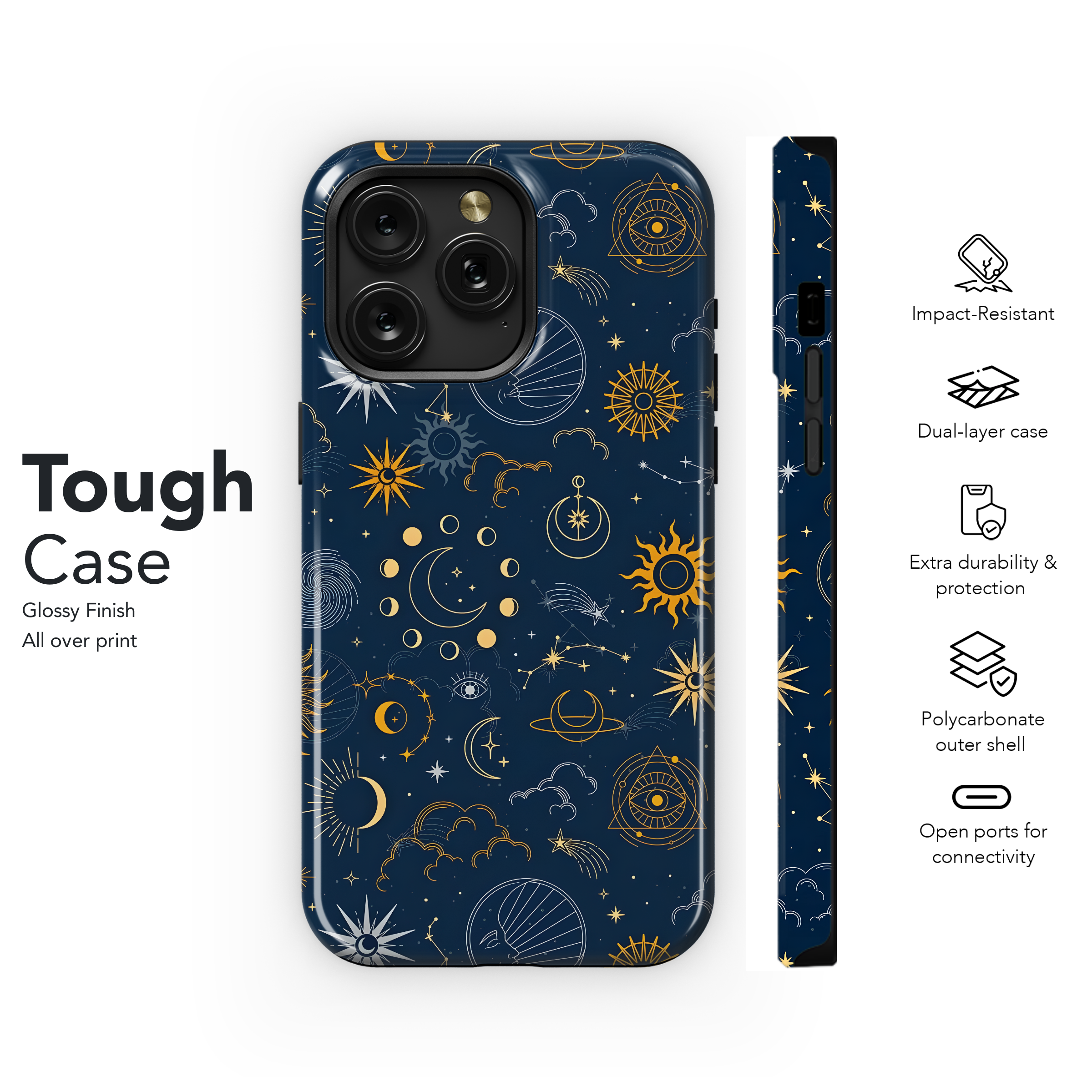 Celestial Mystic Dreams
 Phone Case iPhone Samsung Cover Pixel 4418 - Image 6