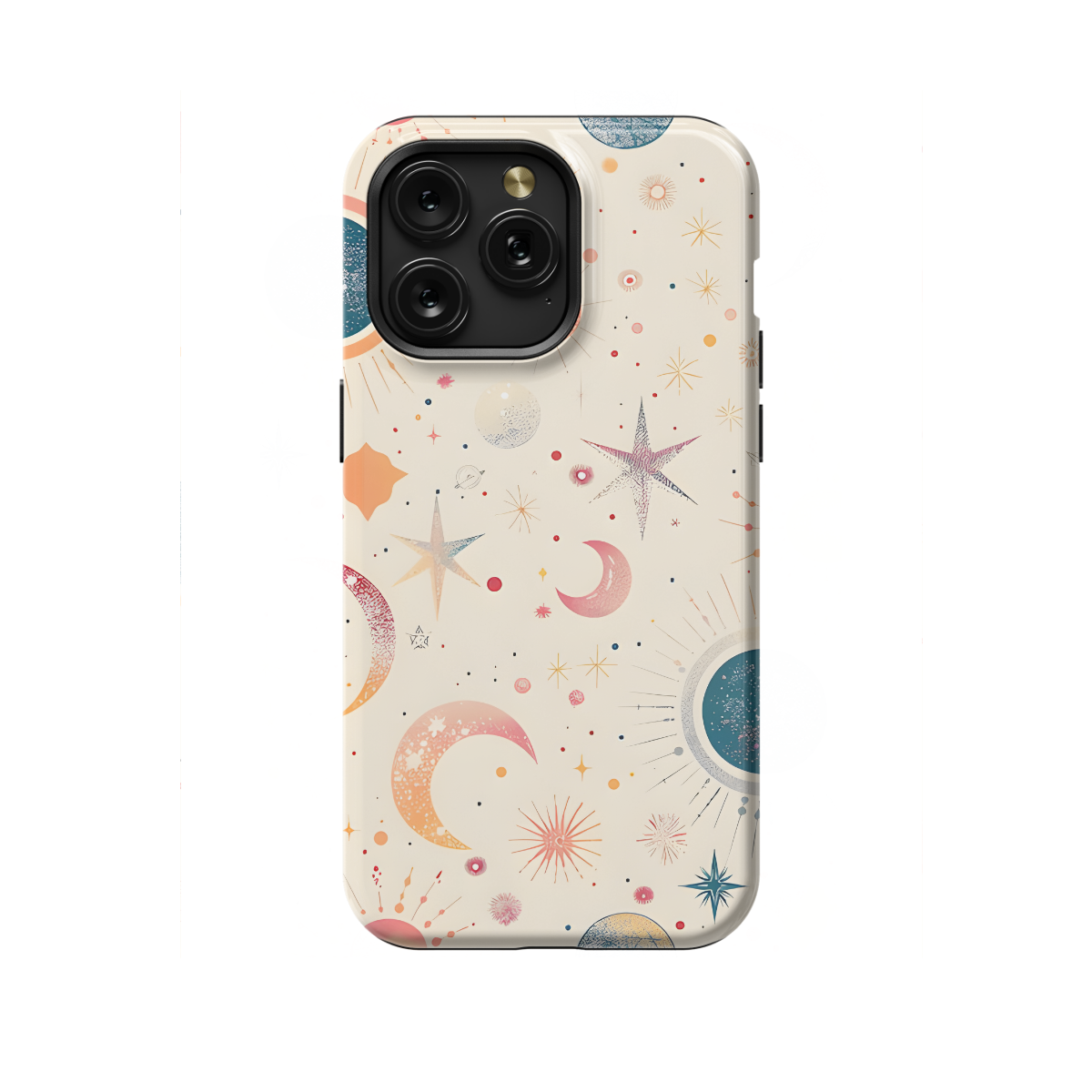 Celestial Stars Moons and Planets Phone Case iPhone Samsung Cover Pixel 1429 - Image 1