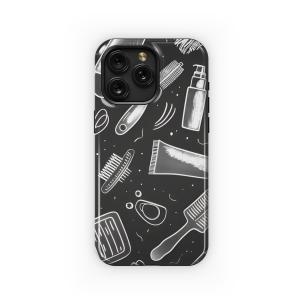 Chalkboard Beauty Pattern Phone Case iPhone Samsung Cover Pixel 5167 - Image 1