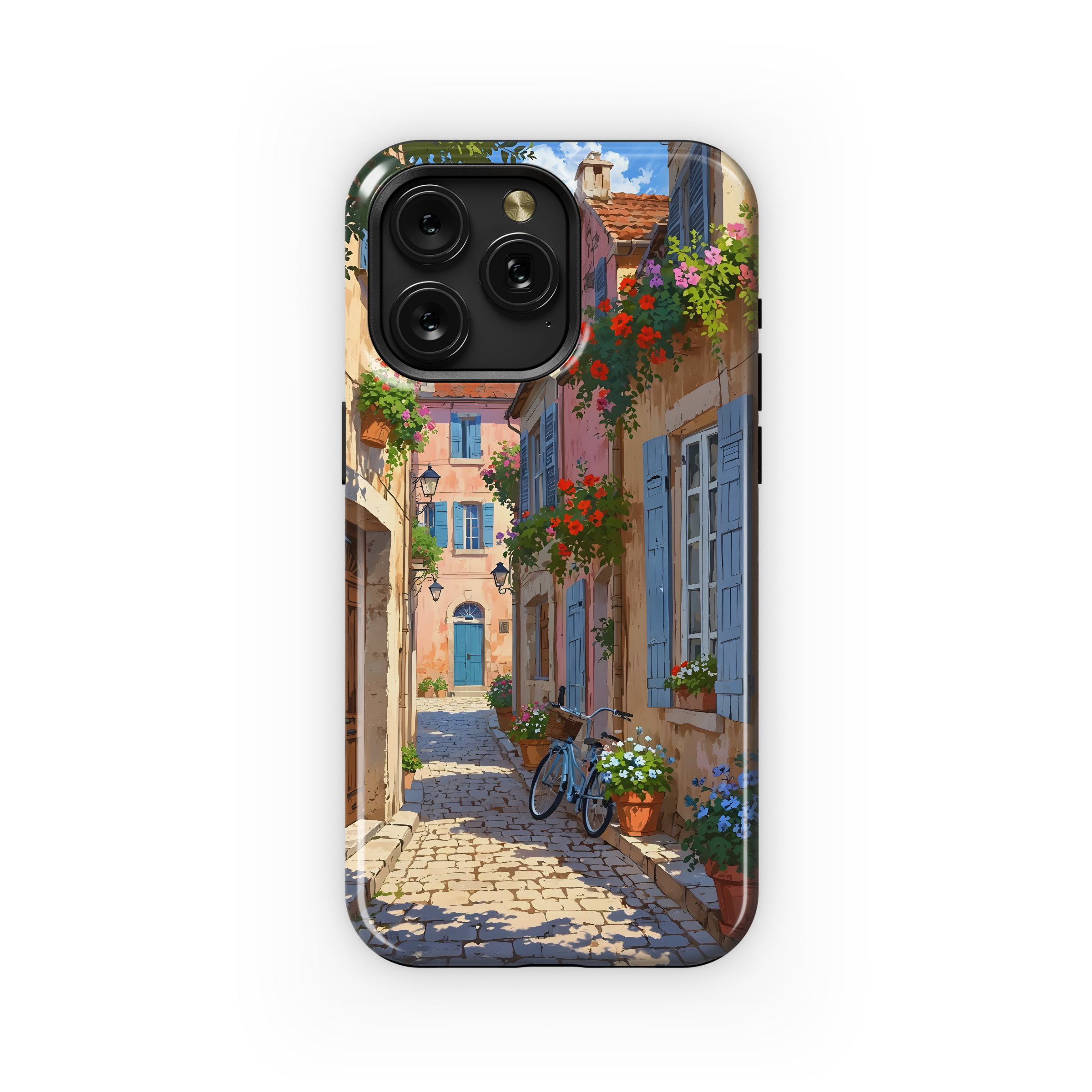 Charming Cobblestone Lane
 Phone Case iPhone Samsung Cover Pixel 4499 - Image 1