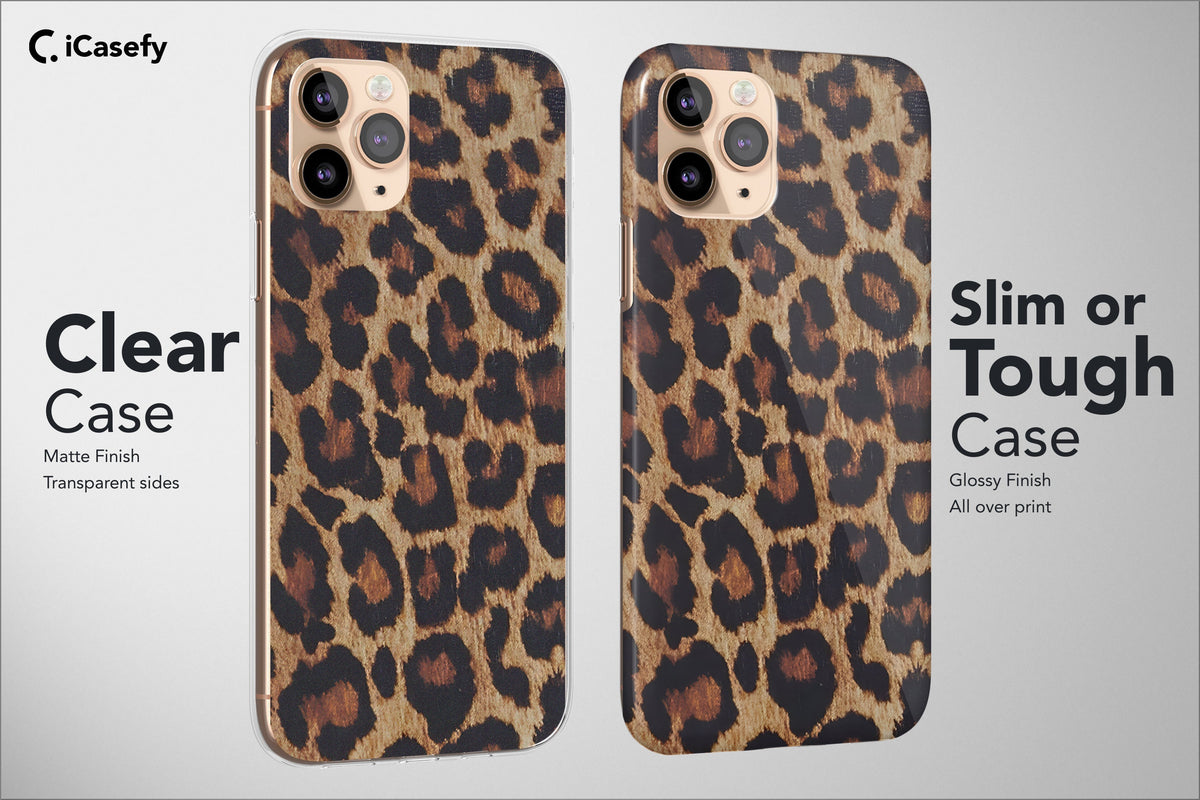 Cheetah Print Phone Case Animal Leopard Leon Cover - Image 2