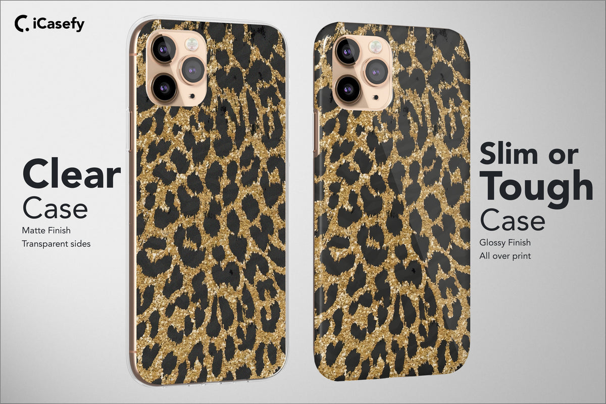 Cheetah Print Phone Case Animal Leopard Leon Cover - Image 3