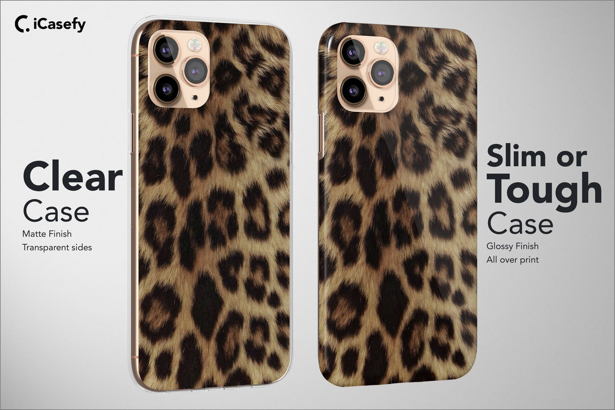 Cheetah Print Phone Case Animal Leopard Leon Cover - Image 4