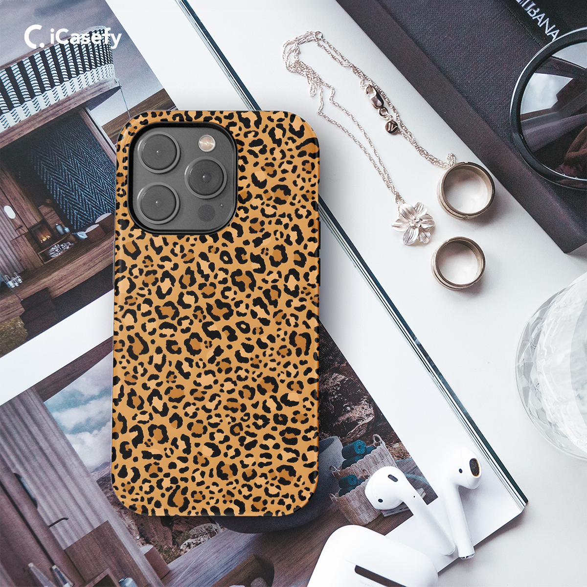 Cheetah Print Phone Case iPhone Samsung Pixel & More 183 - Image 3