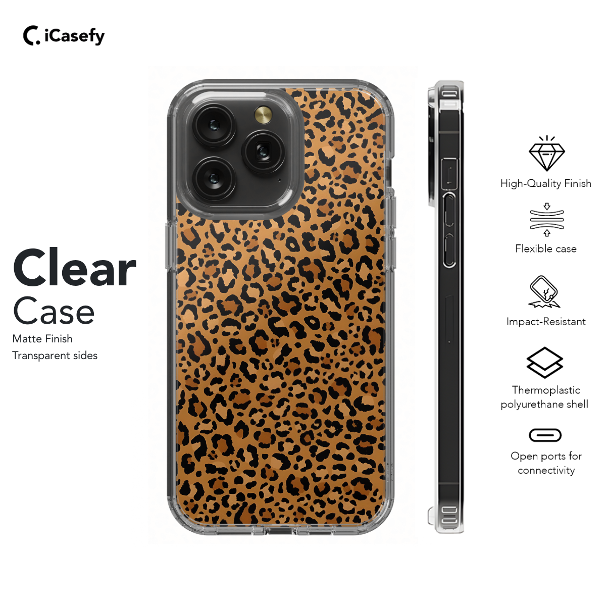 Cheetah Print Phone Case iPhone Samsung Pixel & More 183 - Image 7