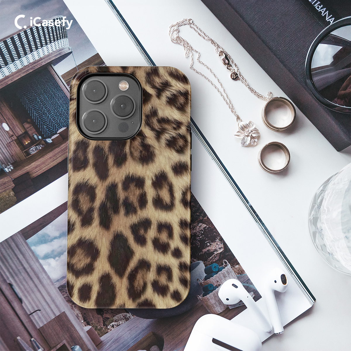 Cheetah Print Phone Case iPhone Samsung Pixel & More 184 - Image 3