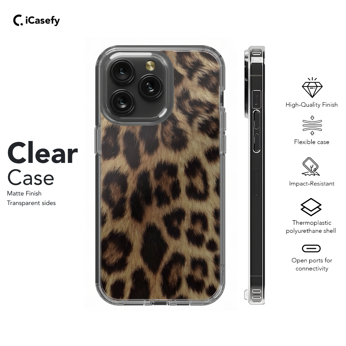 Cheetah Print Phone Case iPhone Samsung Pixel & More 184 - Image 7