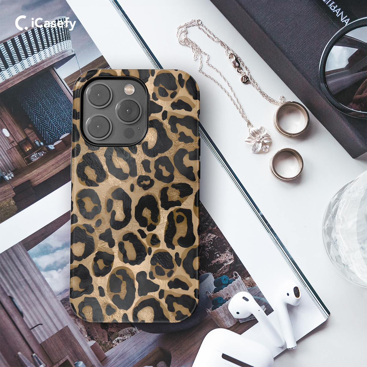 Cheetah Print Phone Case iPhone Samsung Pixel & More 185 - Image 3