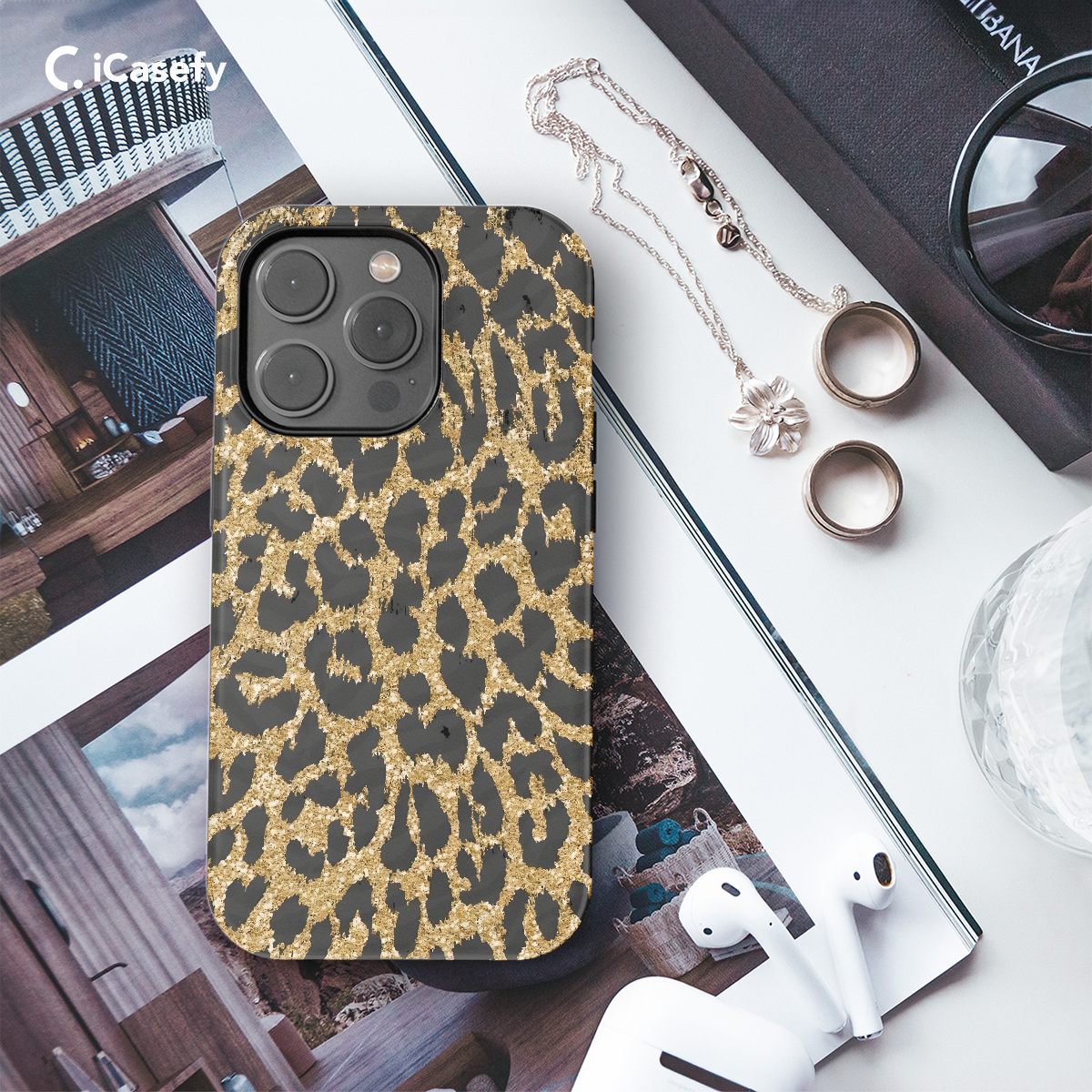 Cheetah Print Phone Case iPhone Samsung Pixel & More 186 - Image 3