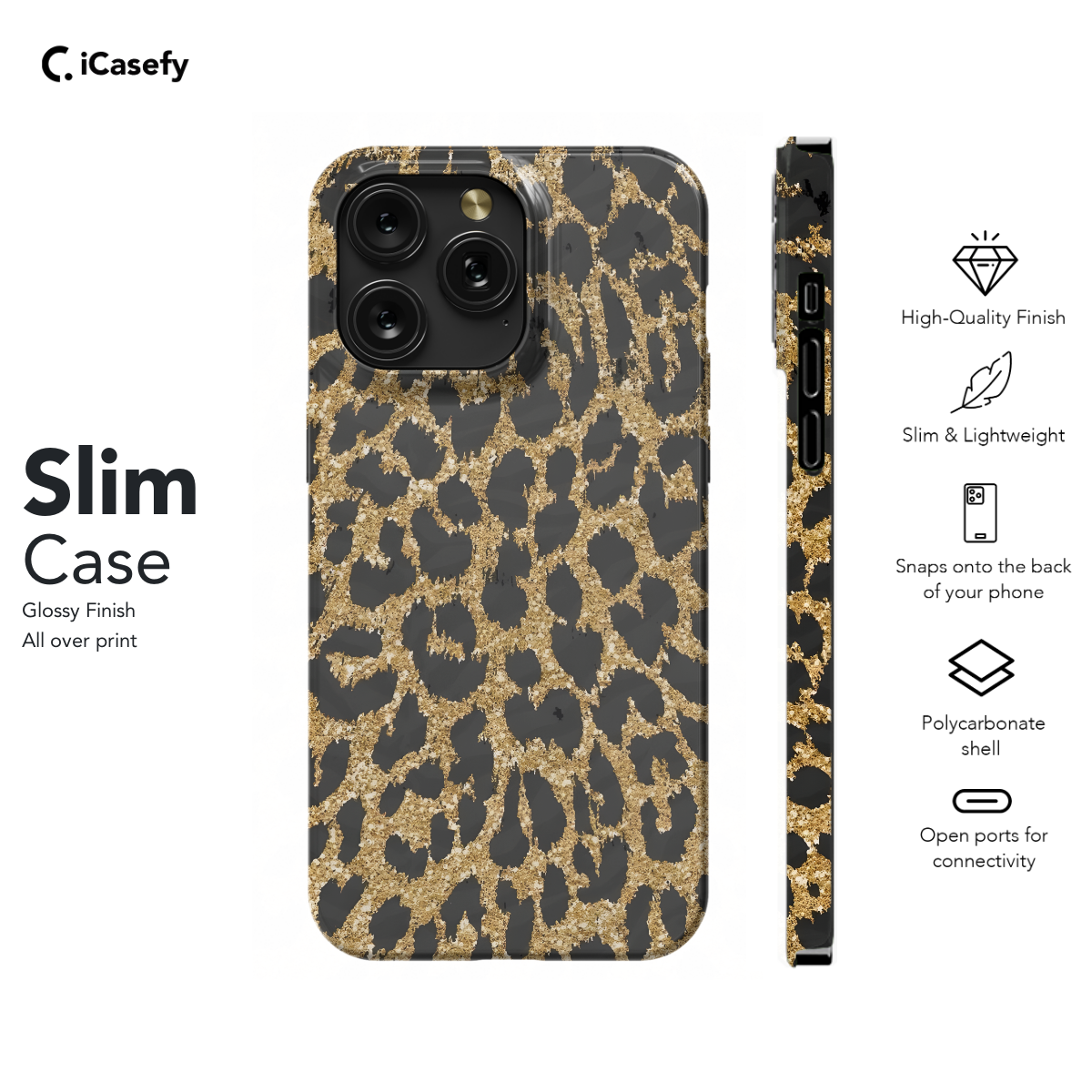 Cheetah Print Phone Case iPhone Samsung Pixel & More 186 - Image 6