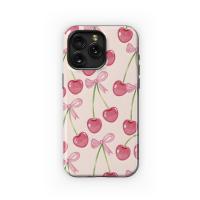 Cherry Bow Delight Phone Case iPhone Samsung Cover Pixel 5059 - Image 1