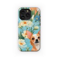 Chihuahua Garden Bliss Phone Case iPhone Samsung Cover Pixel 5154 - Image 1