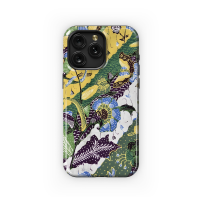 Cirebon Batik Green Yellow Phone Case iPhone Samsung Cover Pixel 3841 - Image 1