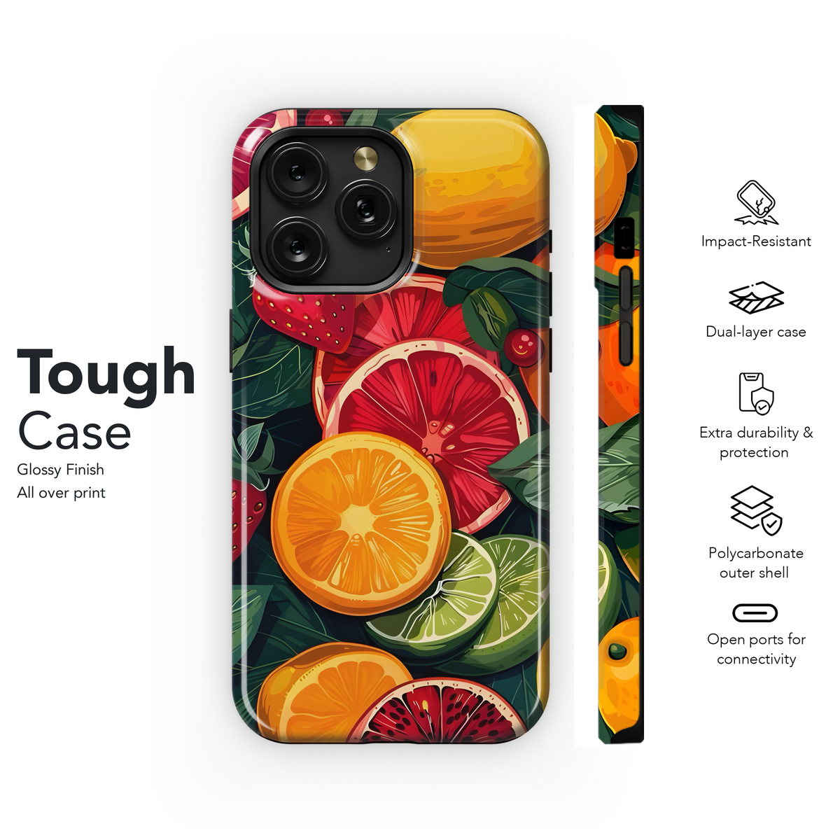 Citrus Burst Design
 Phone Case iPhone Samsung Cover Pixel 4144 - Image 6