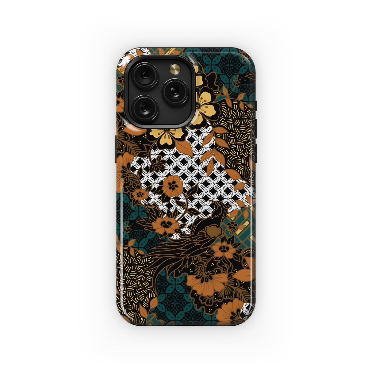 Classic Batik Phone Case iPhone Samsung Cover Pixel 3840 - Image 1