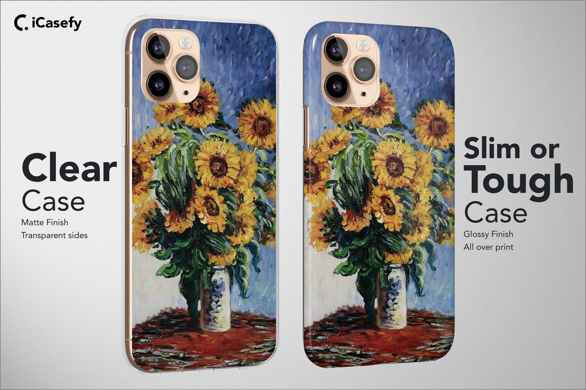 Claude Monet Phone Case Aesthetic Famous Painting Cover - Image 2