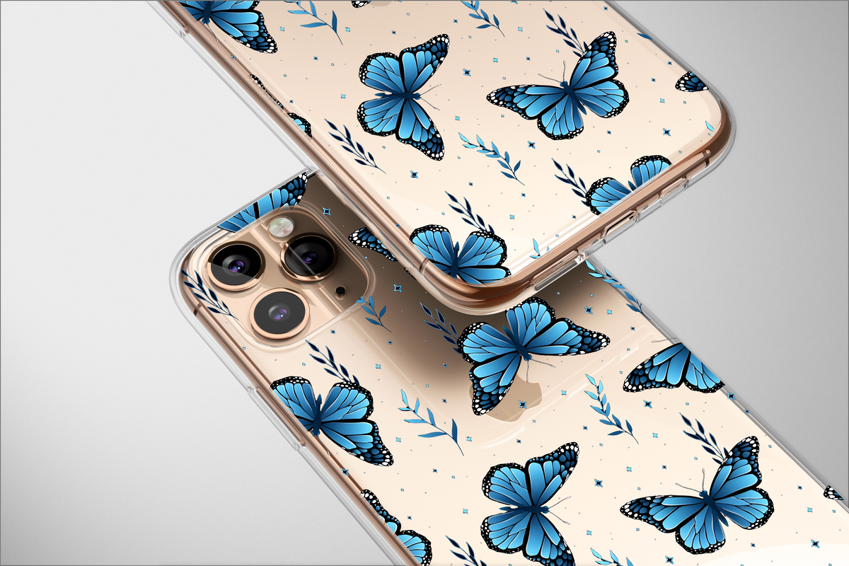 Clear Celestial Moth Mystical Butterfly Phone Case iPhone Samsung Cover Pixel 2775 - Image 4