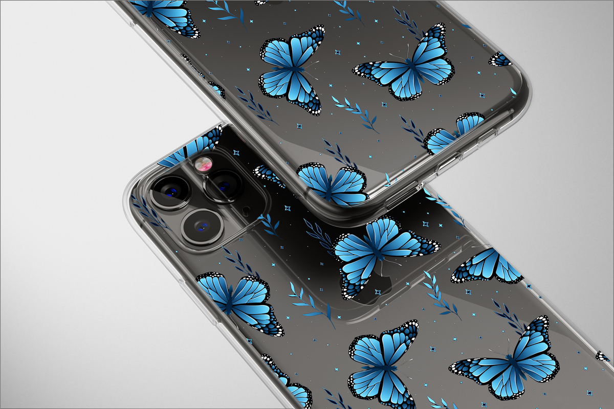 Clear Celestial Moth Mystical Butterfly Phone Case iPhone Samsung Cover Pixel 2775 - Image 5