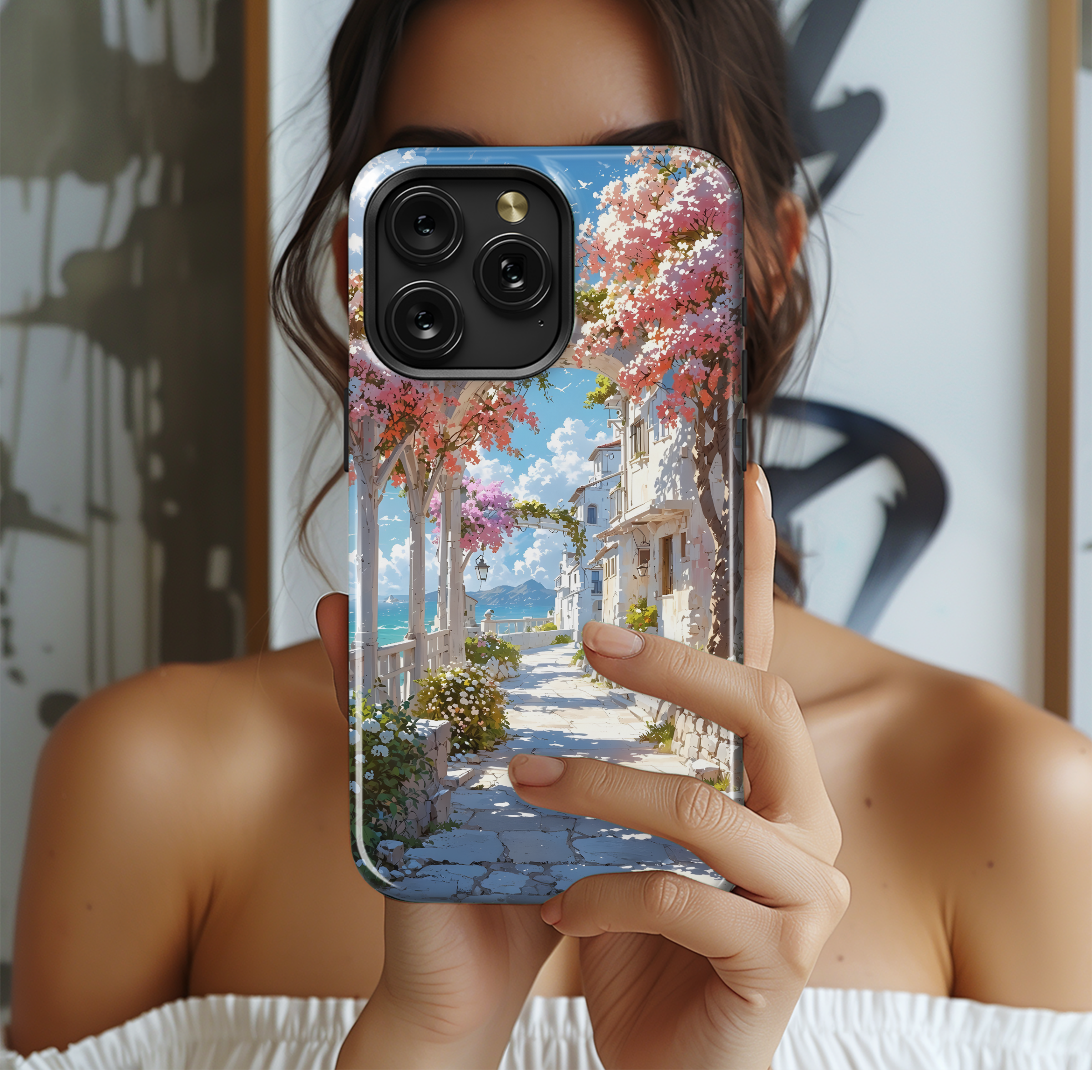 Coastal Blossom Archway
 Phone Case iPhone Samsung Cover Pixel 4504 - Image 2