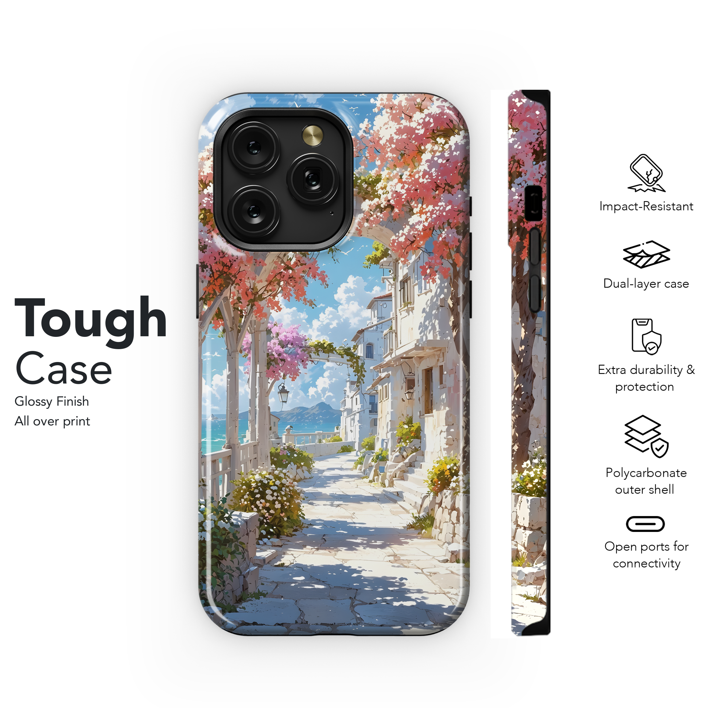 Coastal Blossom Archway
 Phone Case iPhone Samsung Cover Pixel 4504 - Image 6