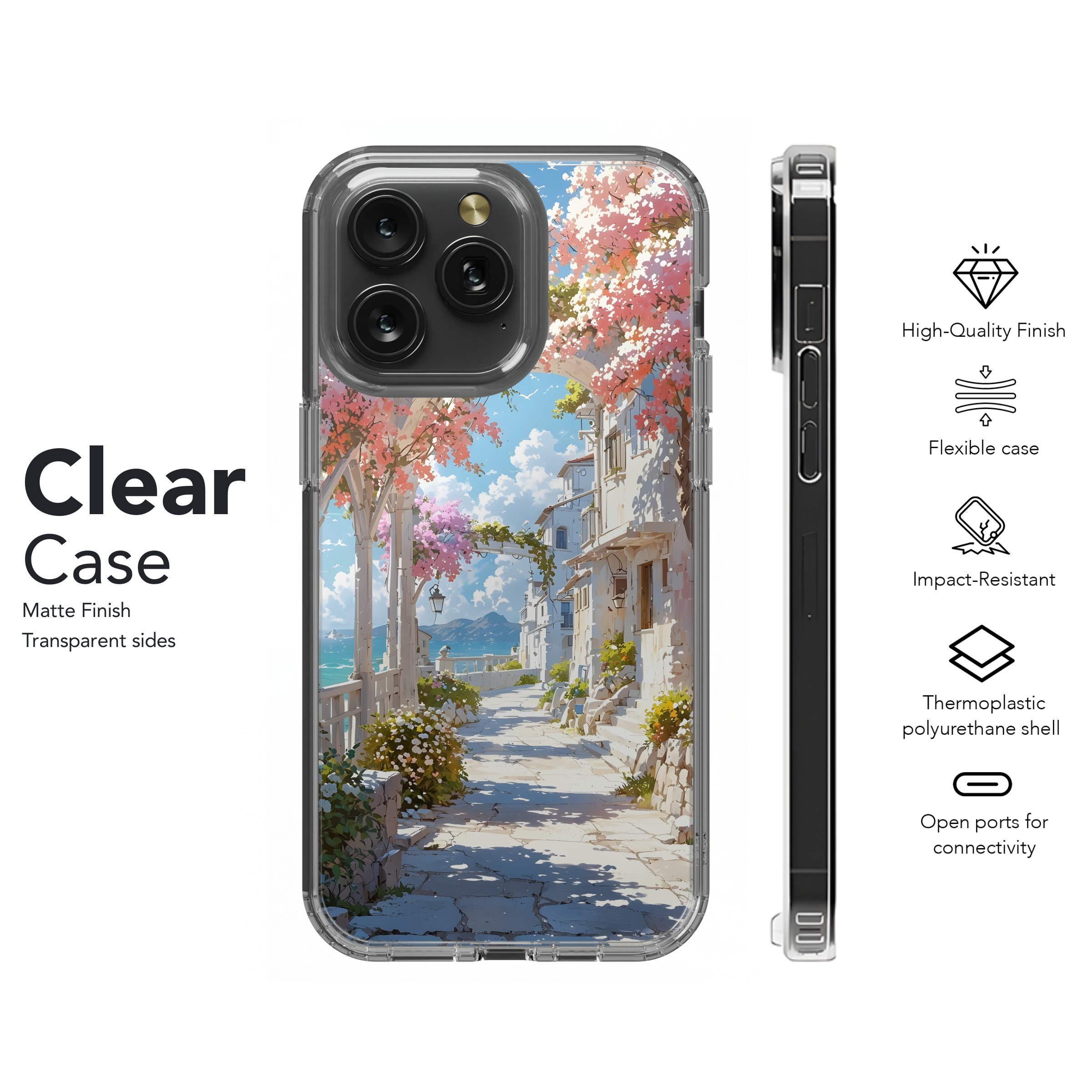 Coastal Blossom Archway
 Phone Case iPhone Samsung Cover Pixel 4504 - Image 8