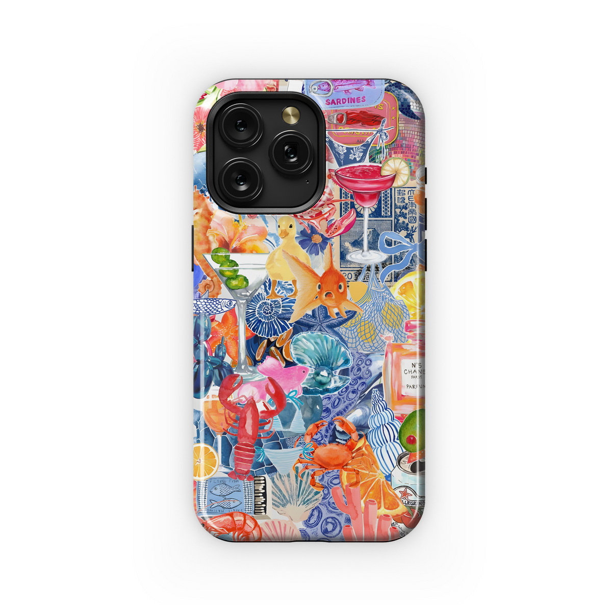 Coastal Collage Art
 Phone Case iPhone Samsung Cover Pixel 4191 - Image 1