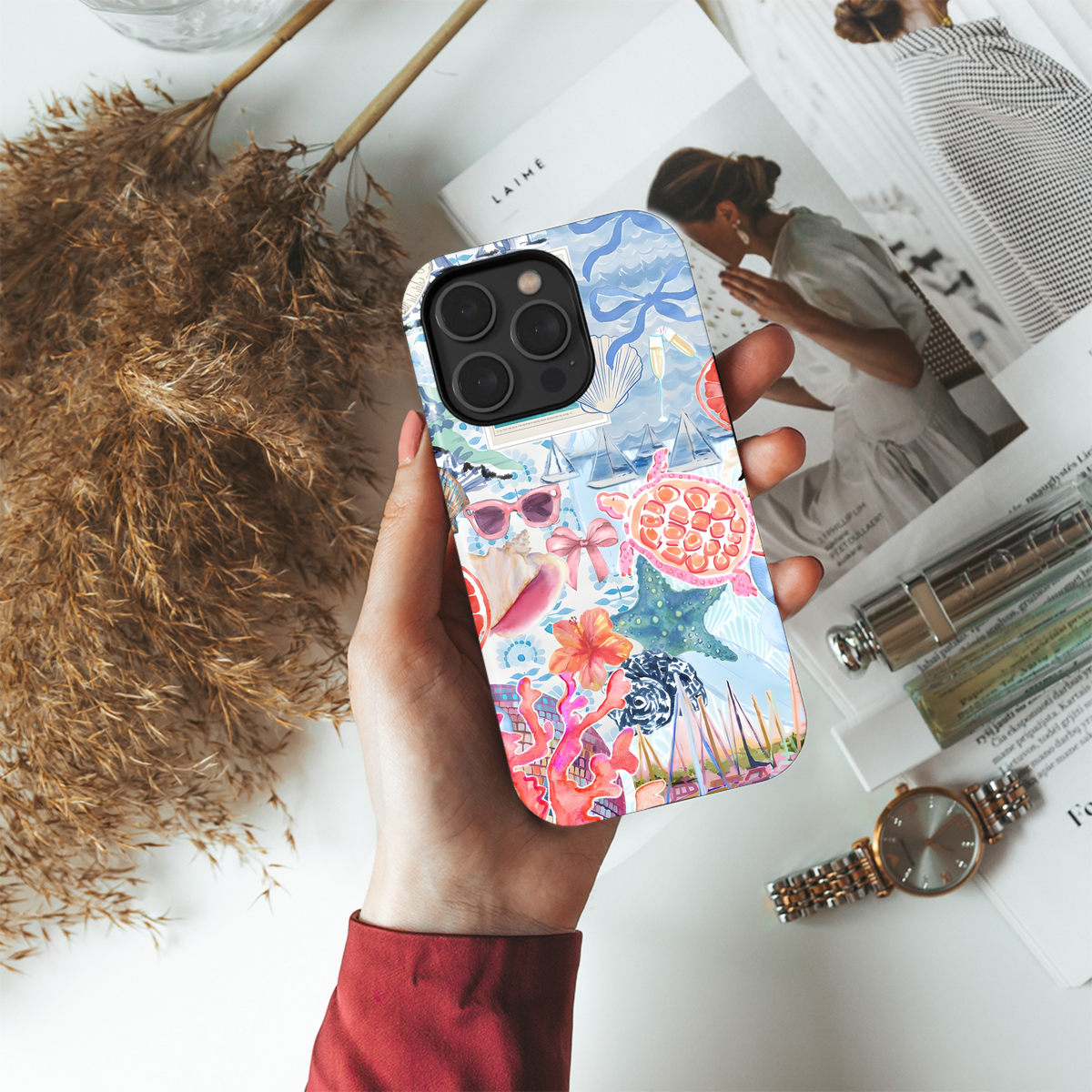 Coastal Summer Vibes
 Phone Case iPhone Samsung Cover Pixel 4195 - Image 4