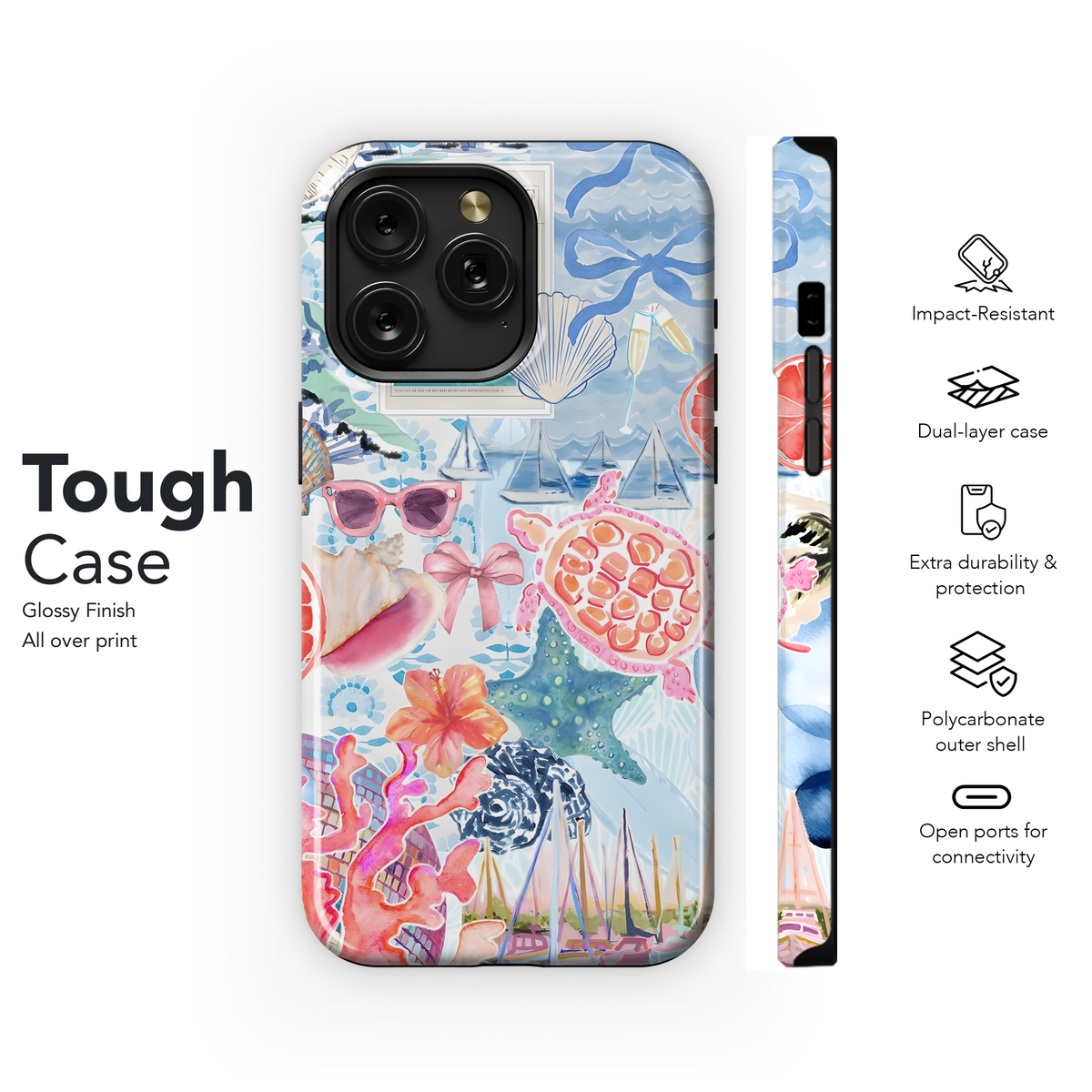 Coastal Summer Vibes
 Phone Case iPhone Samsung Cover Pixel 4195 - Image 6