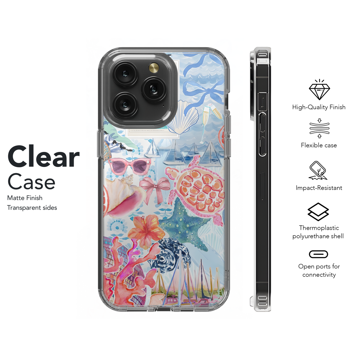 Coastal Summer Vibes
 Phone Case iPhone Samsung Cover Pixel 4195 - Image 8