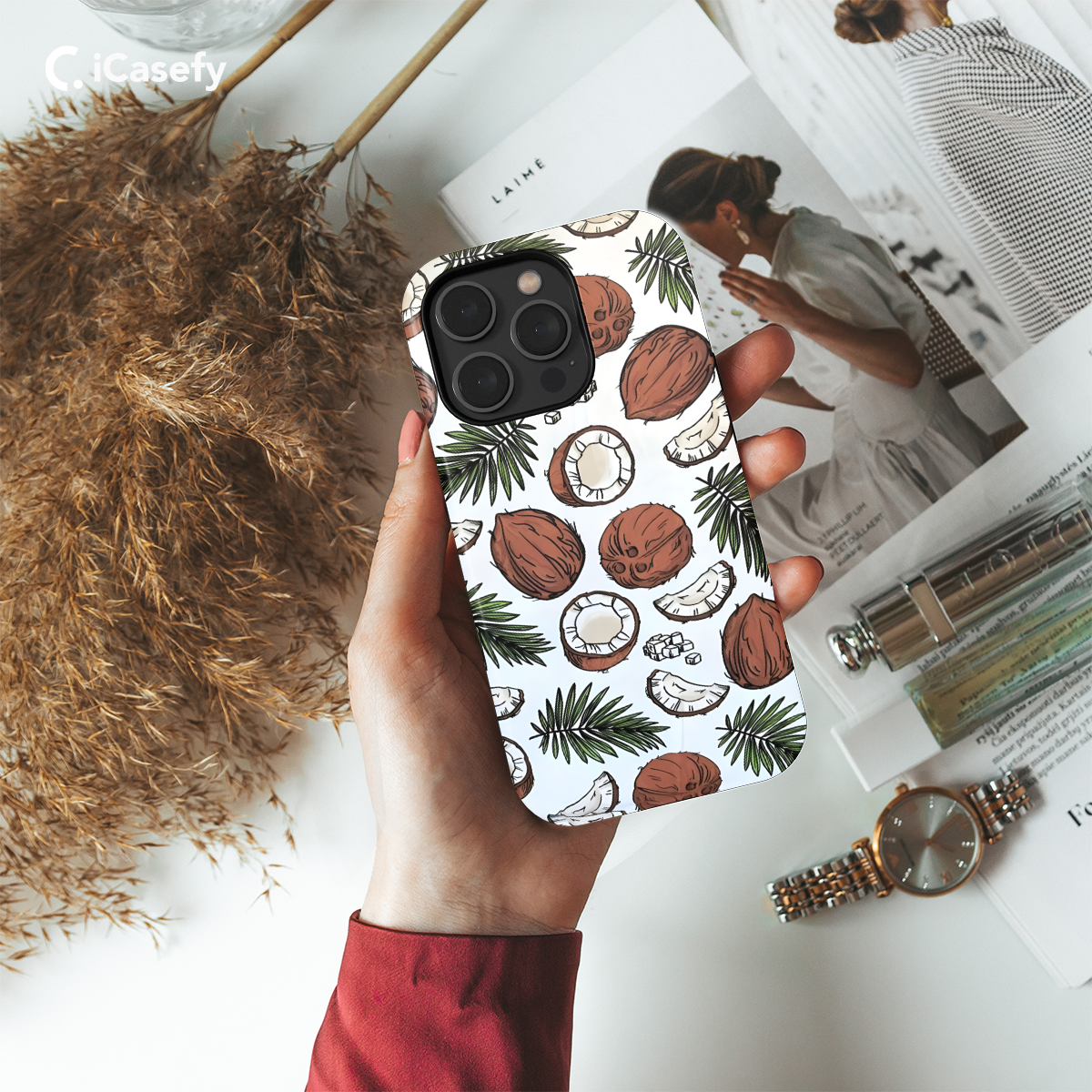 Coconut Aesthetic Phone Case iPhone Samsung Pixel & More 71 - Image 2