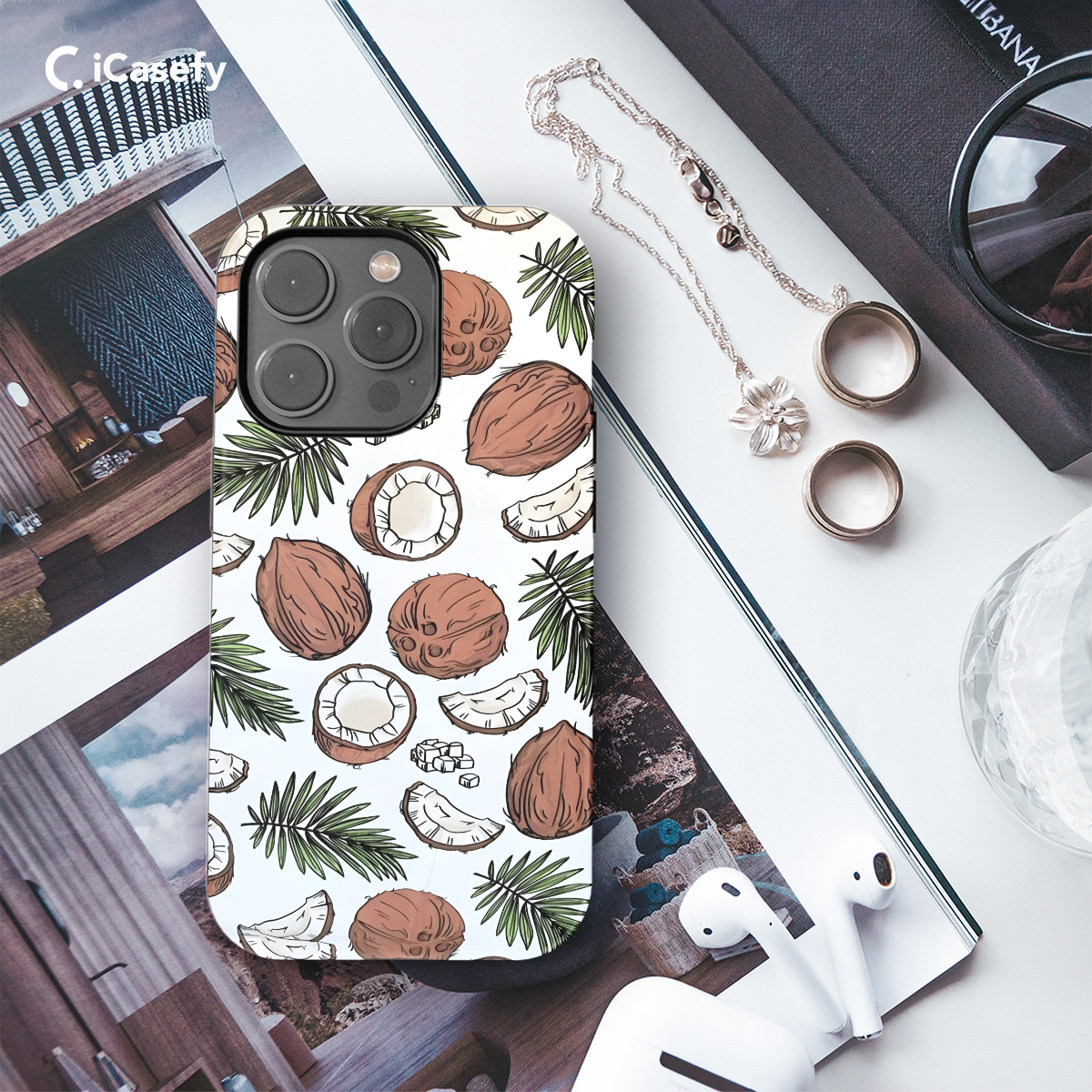 Coconut Aesthetic Phone Case iPhone Samsung Pixel & More 71 - Image 3