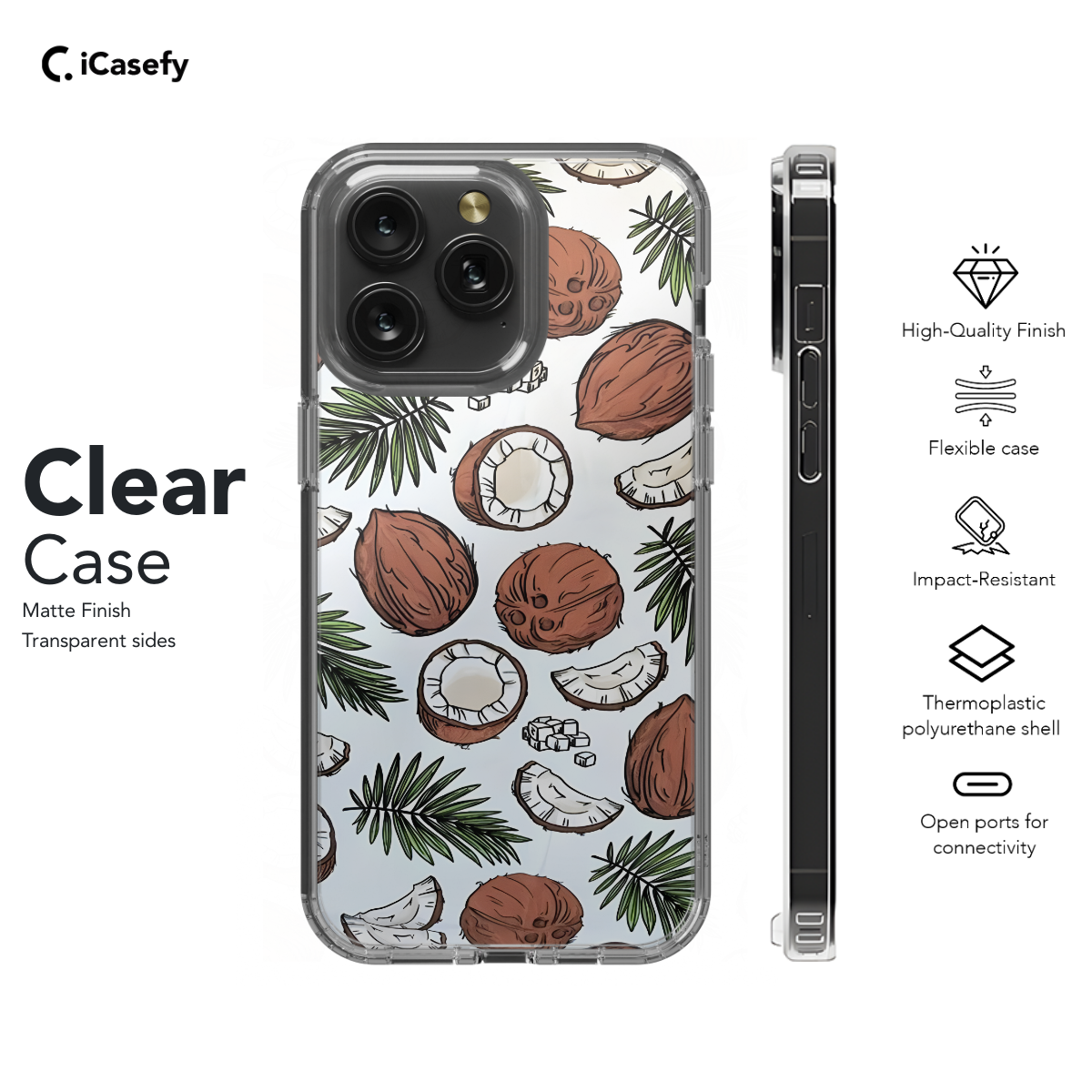 Coconut Aesthetic Phone Case iPhone Samsung Pixel & More 71 - Image 7