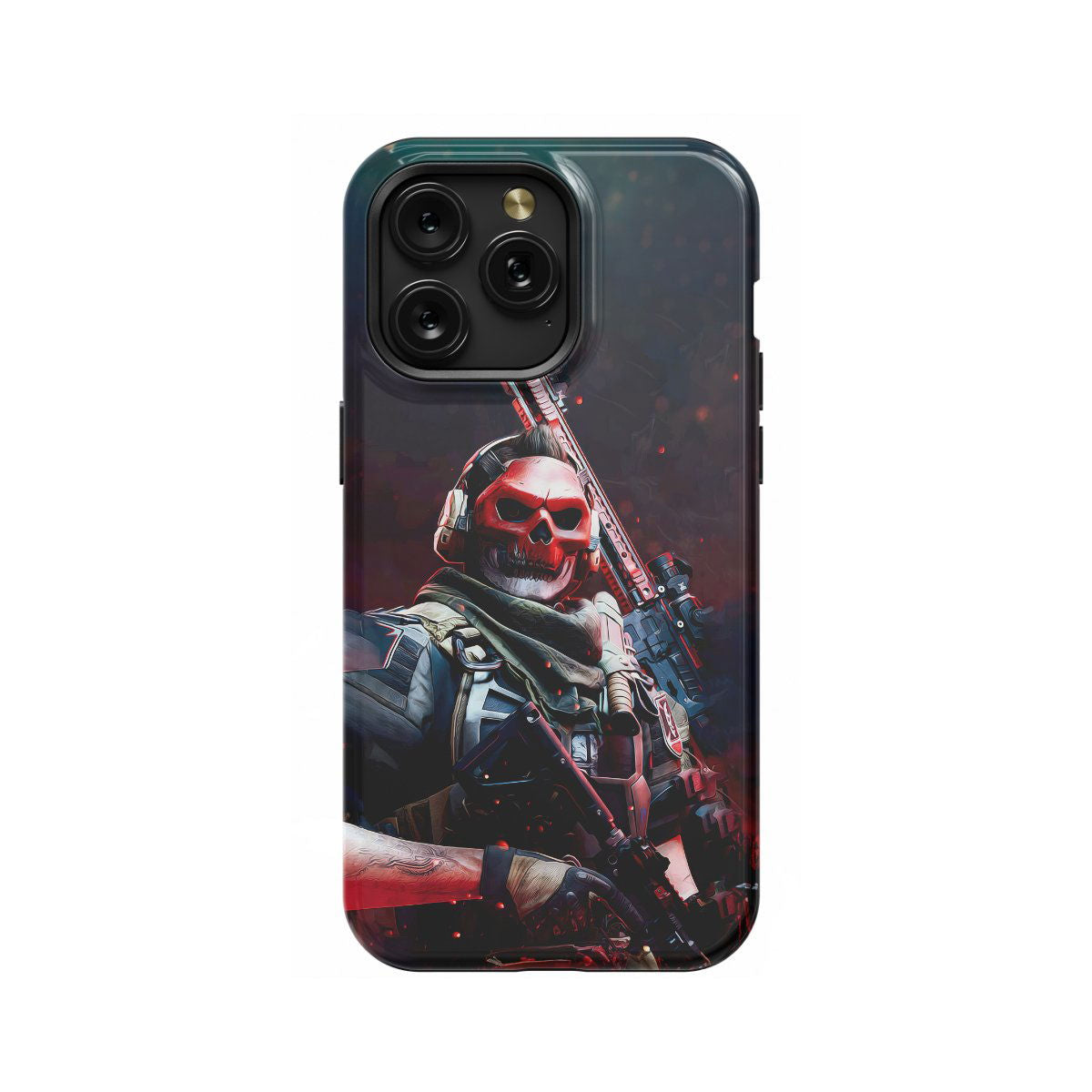 COD Call op Duty Skeleton Skull Agent Phone Case iPhone Samsung Pixel & More #94 - Image 1