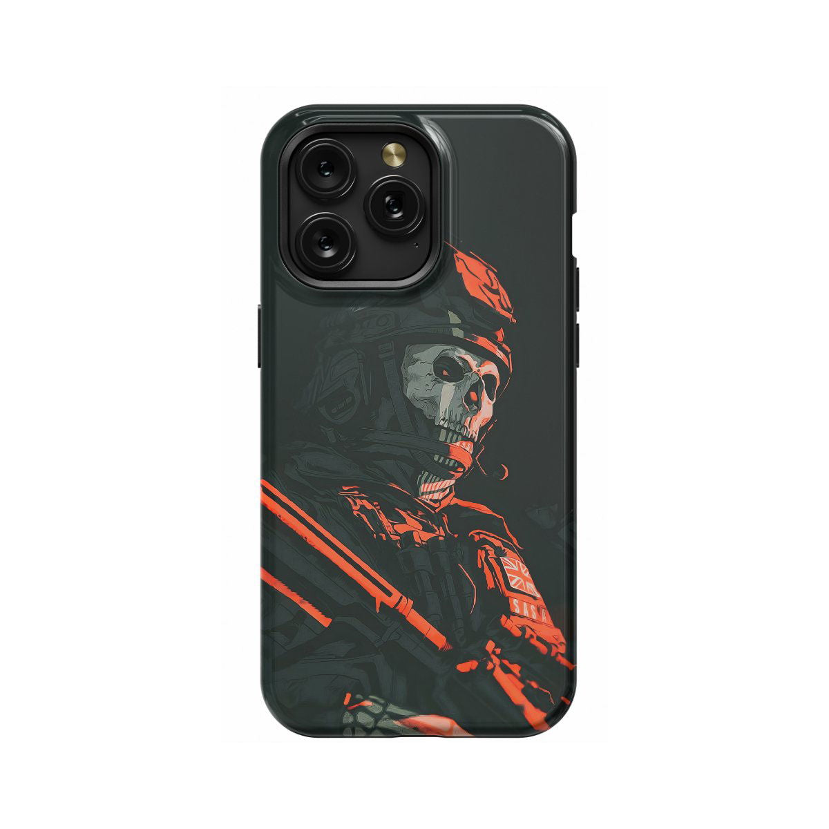 COD Call op Duty Skeleton Skull Phone Case iPhone Samsung Pixel & More - Image 1