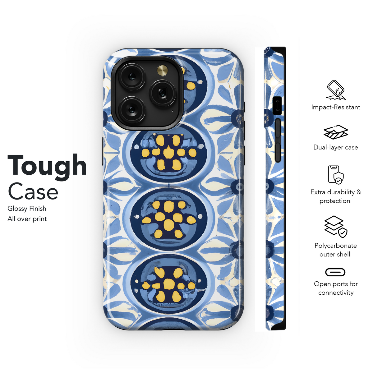 Colorful Geometric Spheres Phone Case iPhone Samsung Cover Pixel 3736 - Image 6