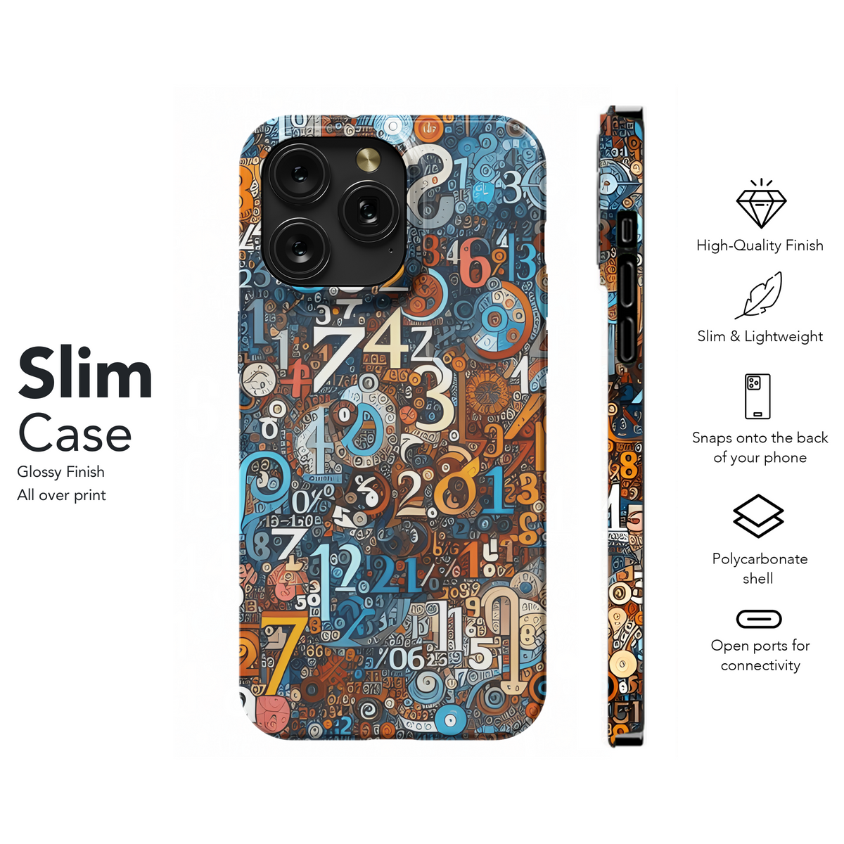 Colorful Math Phone Case iPhone Samsung Cover Pixel 2900 - Image 7