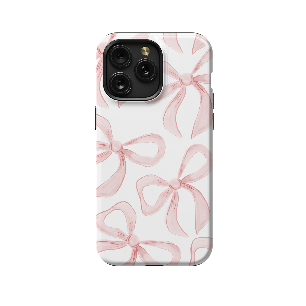 Coquette Bow Girly Cute Pink Phone Case iPhone Samsung Pixel & More 560 - Image 1