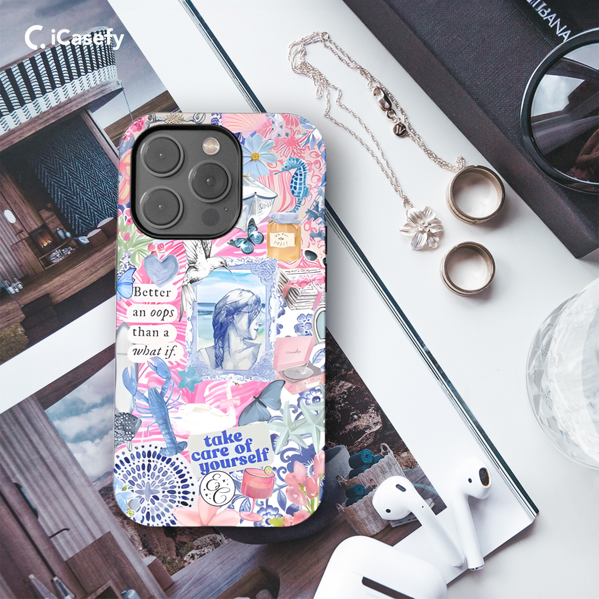 Coquette Collage Cute Preppy Phone Case iPhone Samsung Cover Pixel 1923 - Image 3