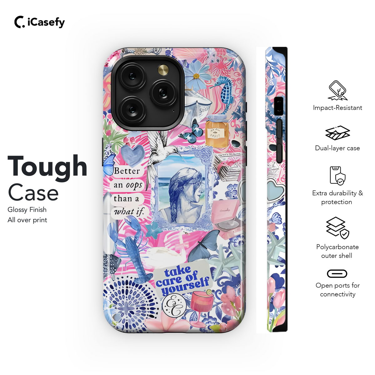 Coquette Collage Cute Preppy Phone Case iPhone Samsung Cover Pixel 1923 - Image 6