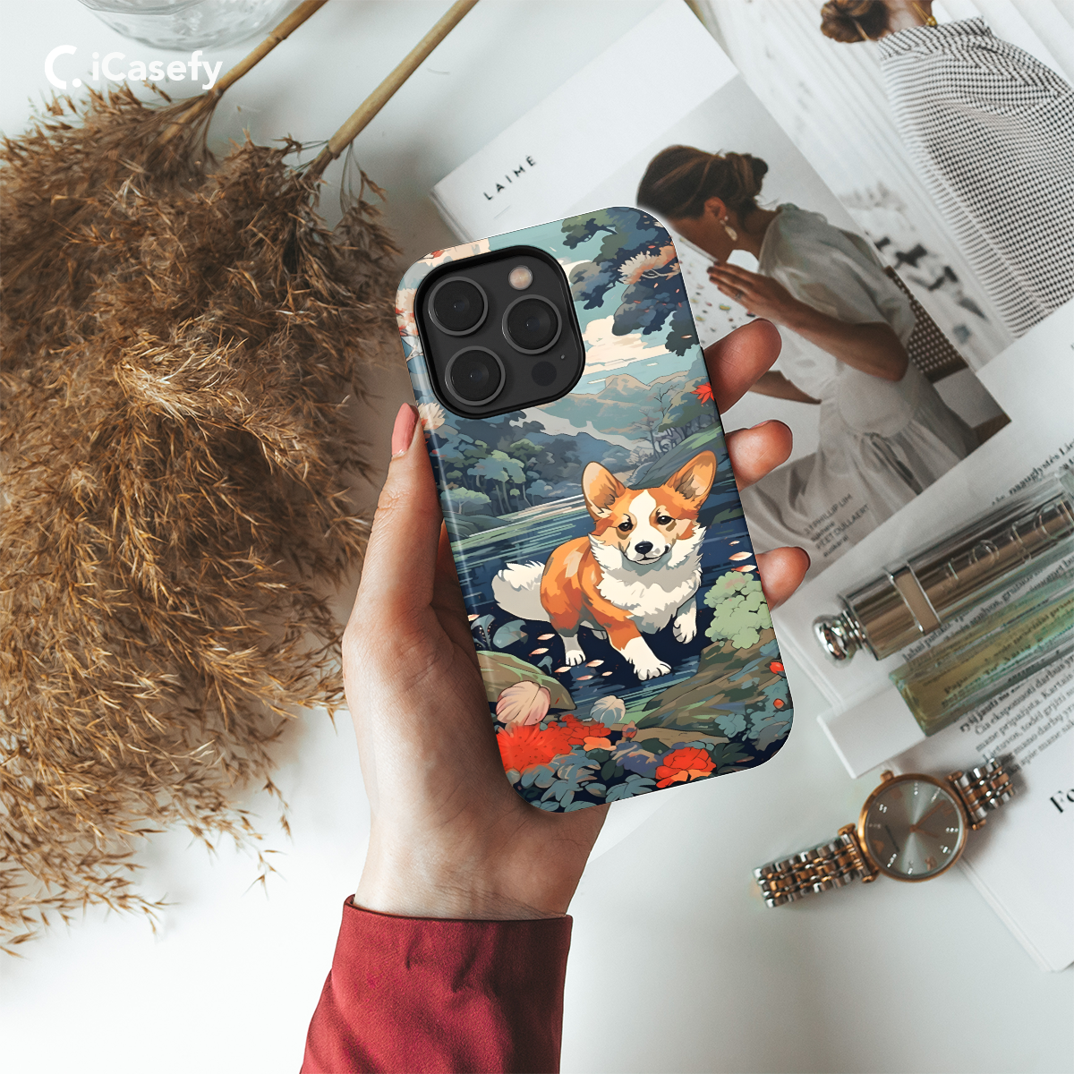 Corgi Dog Phone Case iPhone Samsung Pixel & More 212 - Image 2