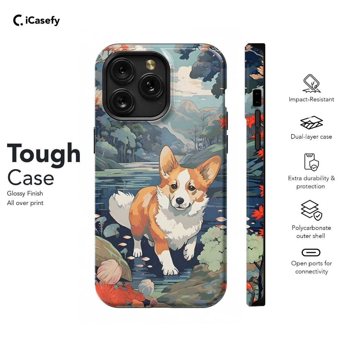 Corgi Dog Phone Case iPhone Samsung Pixel & More 212 - Image 5