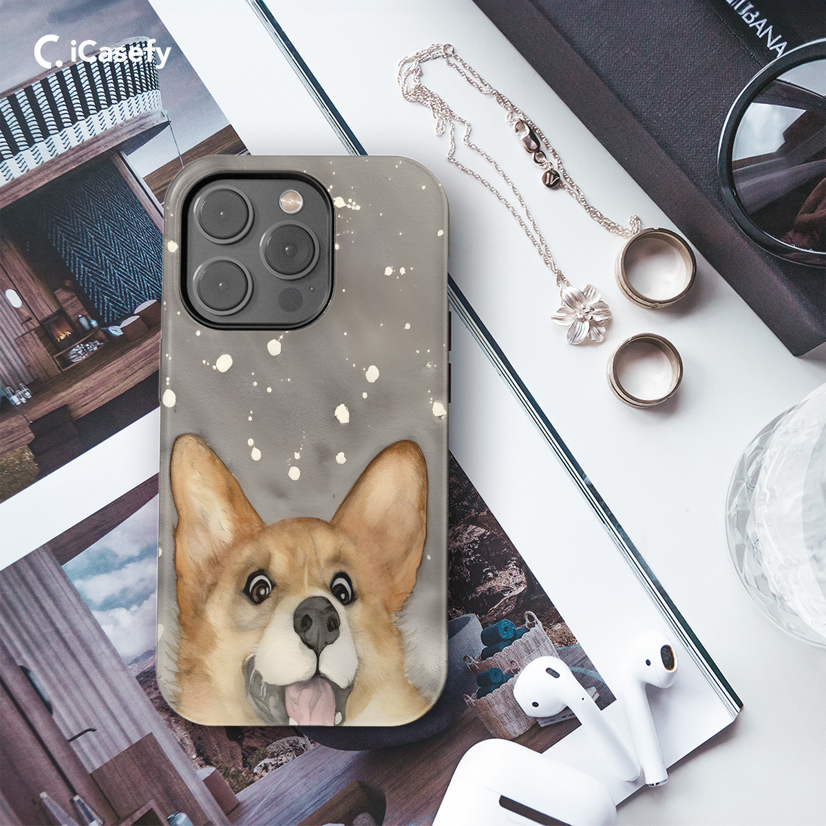 Corgi dog Phone Case iPhone Samsung Pixel & More 300 - Image 3