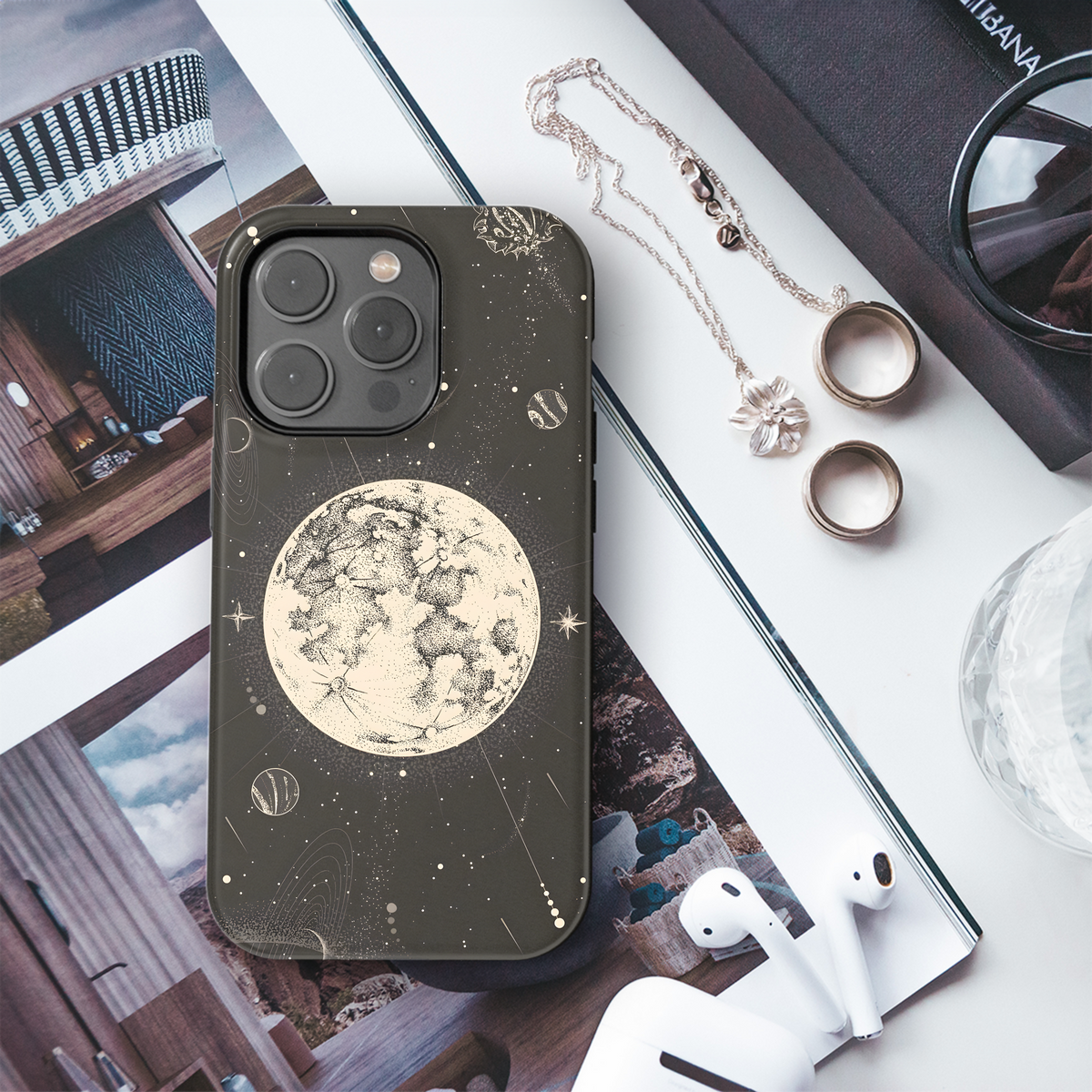 Cosmic Celestial Design
 Phone Case iPhone Samsung Cover Pixel 4168 - Image 3