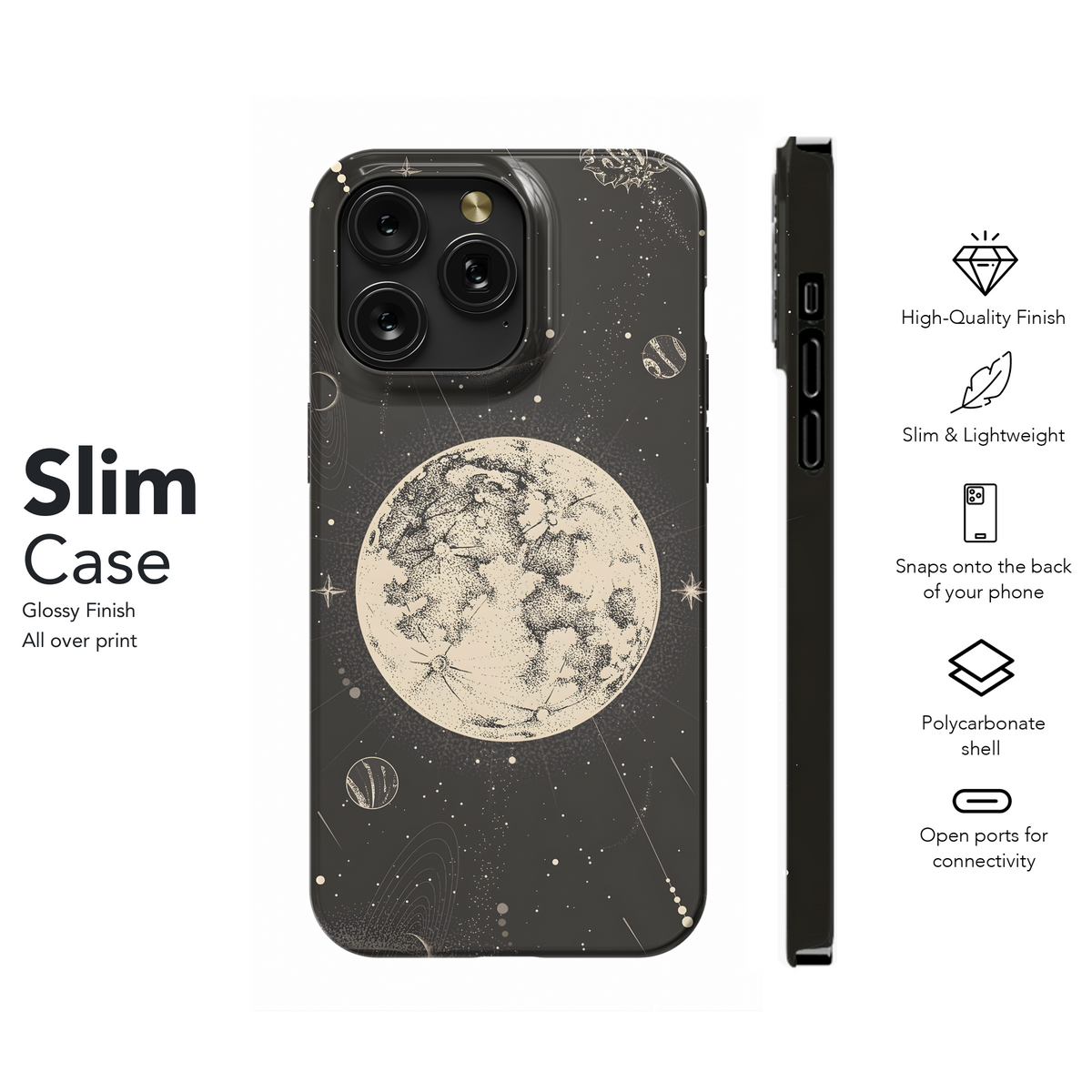 Cosmic Celestial Design
 Phone Case iPhone Samsung Cover Pixel 4168 - Image 7