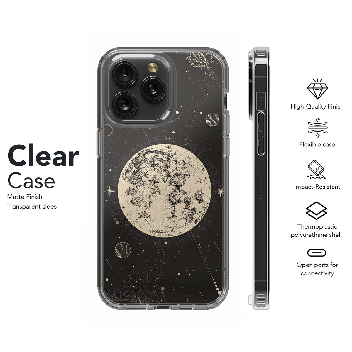 Cosmic Celestial Design
 Phone Case iPhone Samsung Cover Pixel 4168 - Image 8