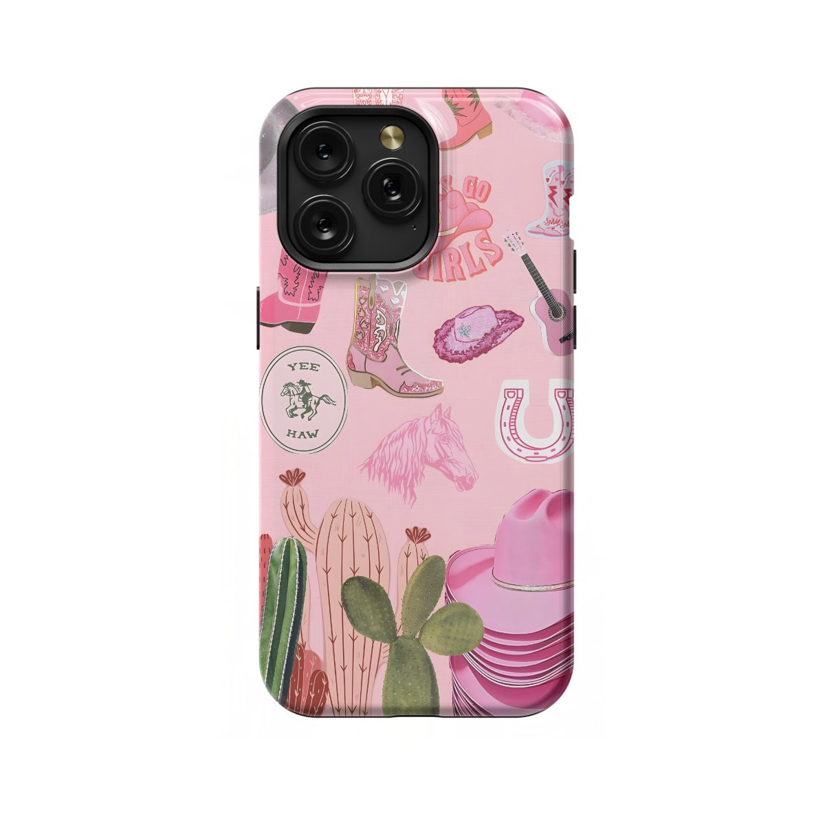 Cowgirl Western Aesthetic Phone Case for iPhone Samsung Pixel  More - Cute and Stylish - Image 1