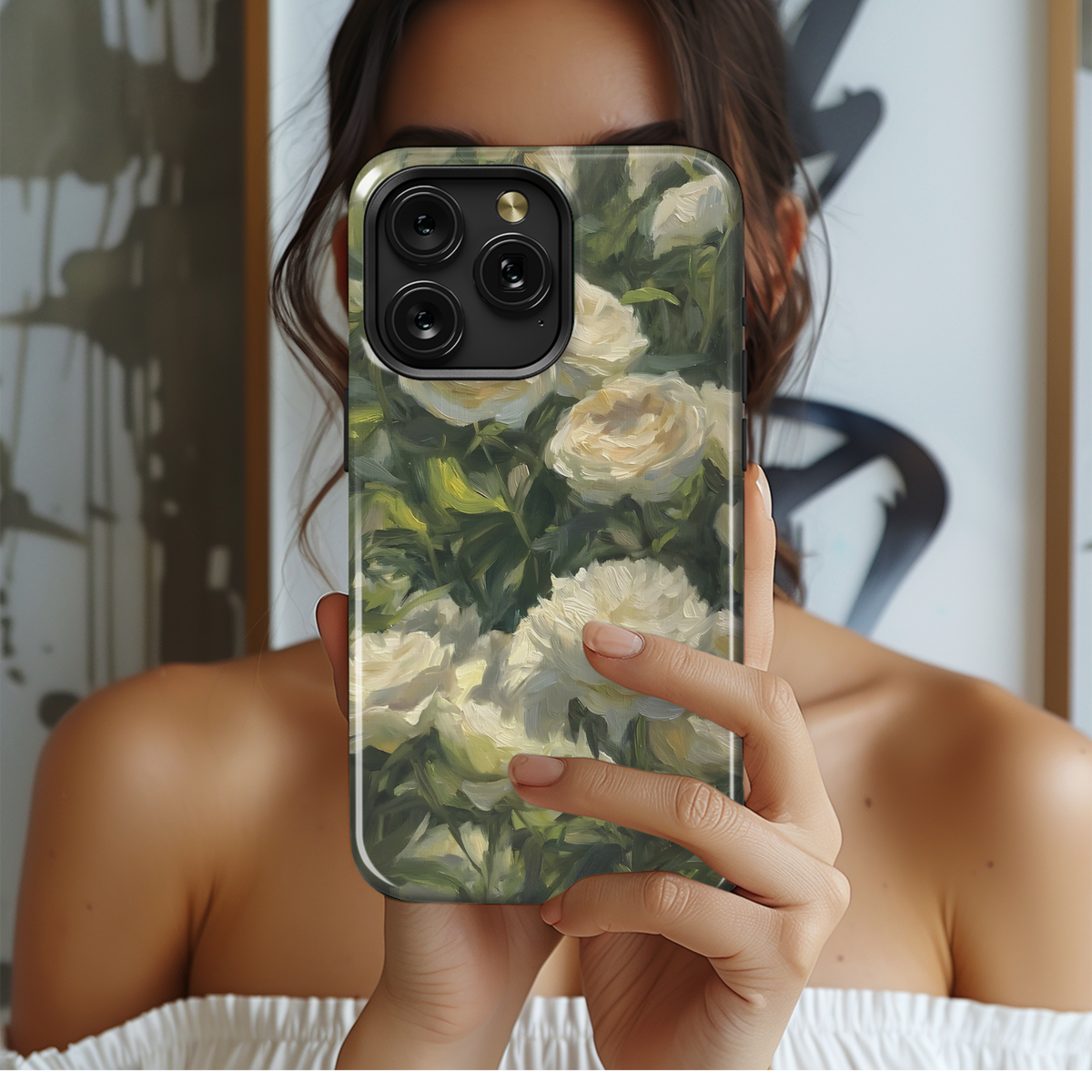 Creamy Rose Garden
 Phone Case iPhone Samsung Cover Pixel 4254 - Image 2