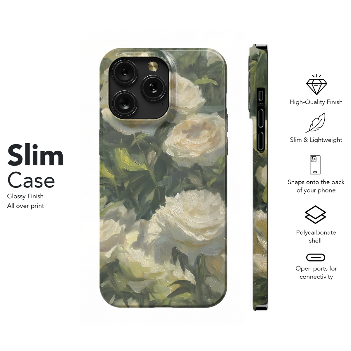 Creamy Rose Garden
 Phone Case iPhone Samsung Cover Pixel 4254 - Image 7