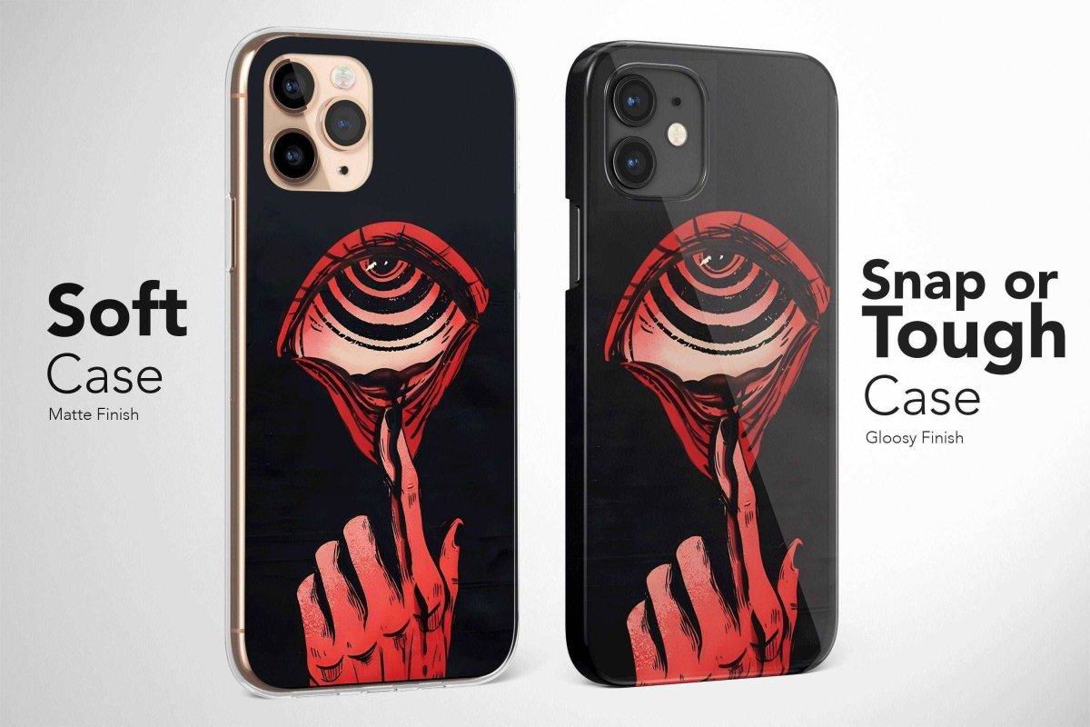 Creepy Eyes Phone Case Horror Witchy Cover - Image 4