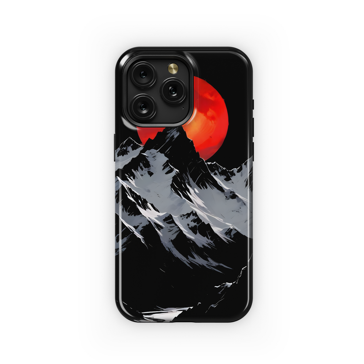 Crimson Peaks at Dusk
 Phone Case iPhone Samsung Cover Pixel 4269 - Image 1